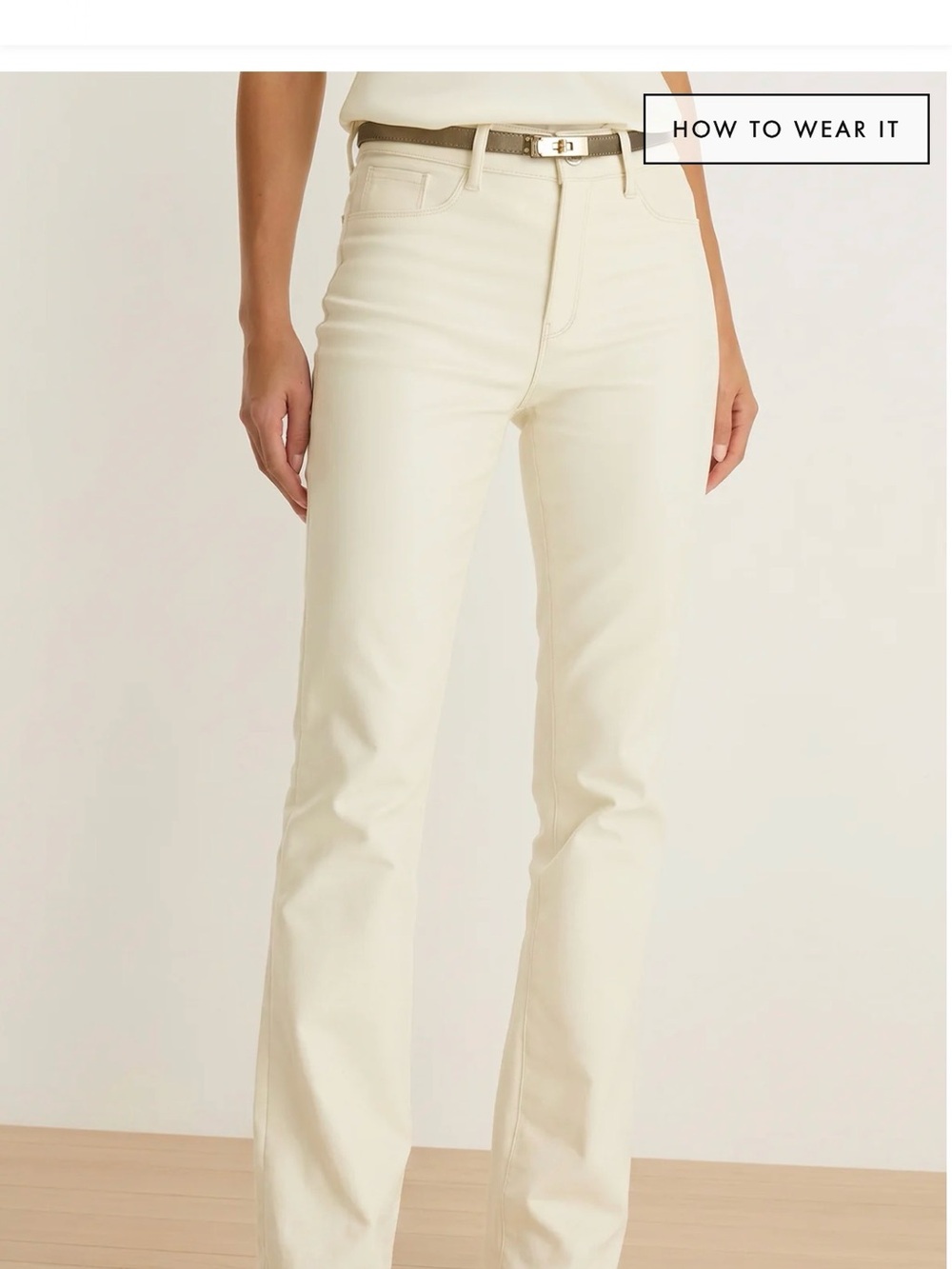 Noli Aria Flare Jeans color- Vanilla NWT